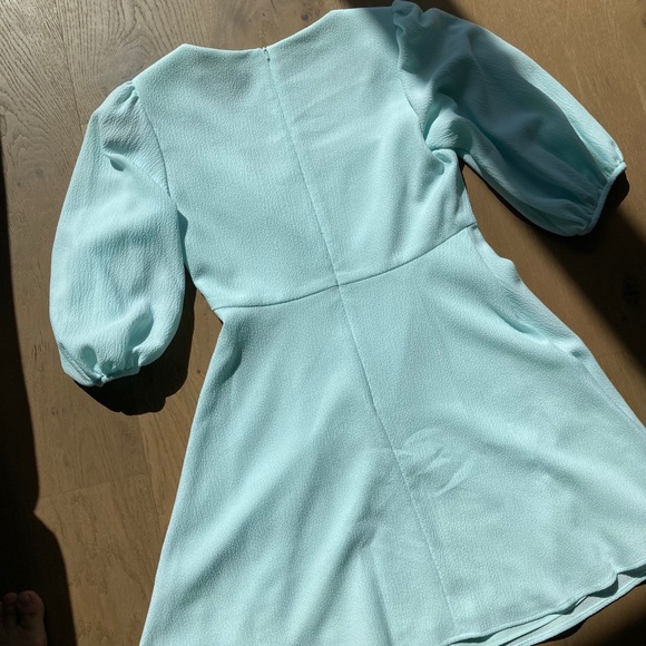 Black Halo blue midi dress - Picture 3 of 3